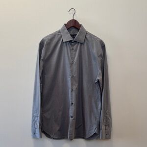 John Varvatos Charcoal Dress Shirt
